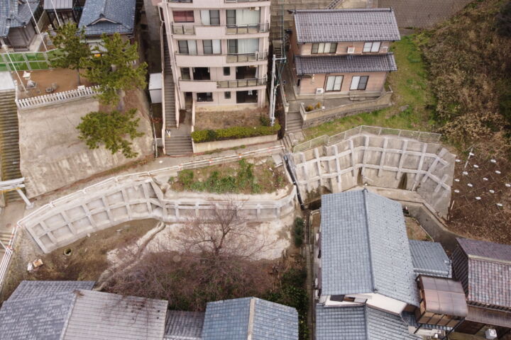 急傾斜地崩壊対策工事 04-04-1801